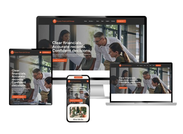 Web Design in Richmond 2 Accounting Website